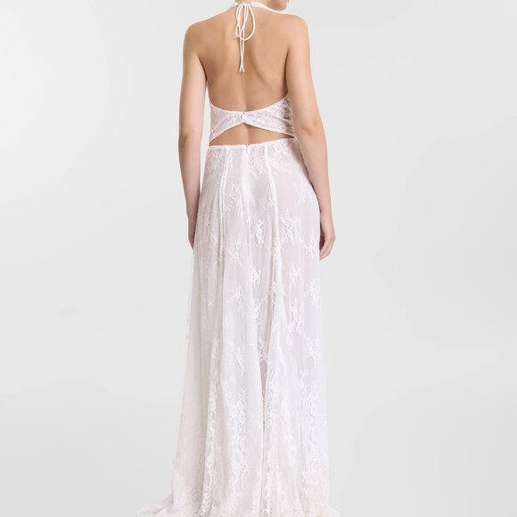 Kyha Oswald Lace Deep V Dress (sold as is) - Picture 7 of 13